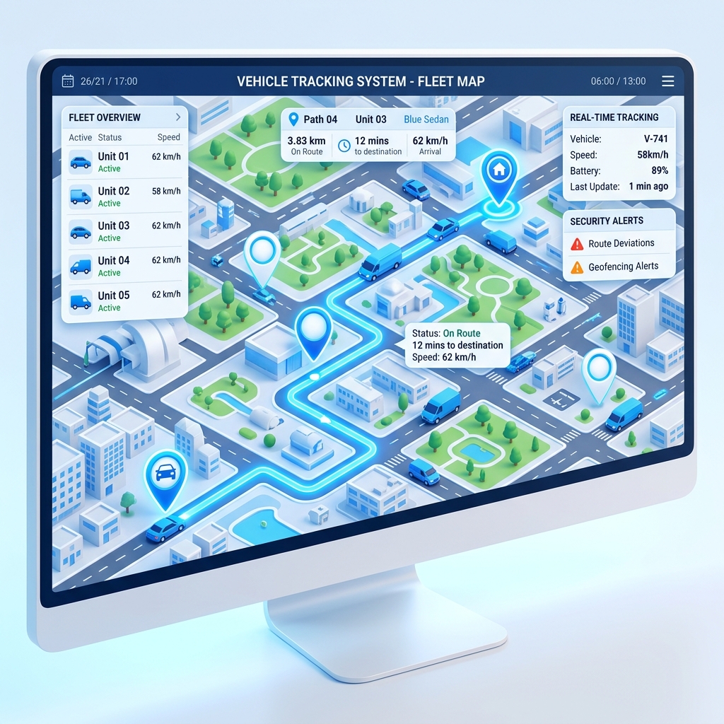 Vehicle Tracking Interface